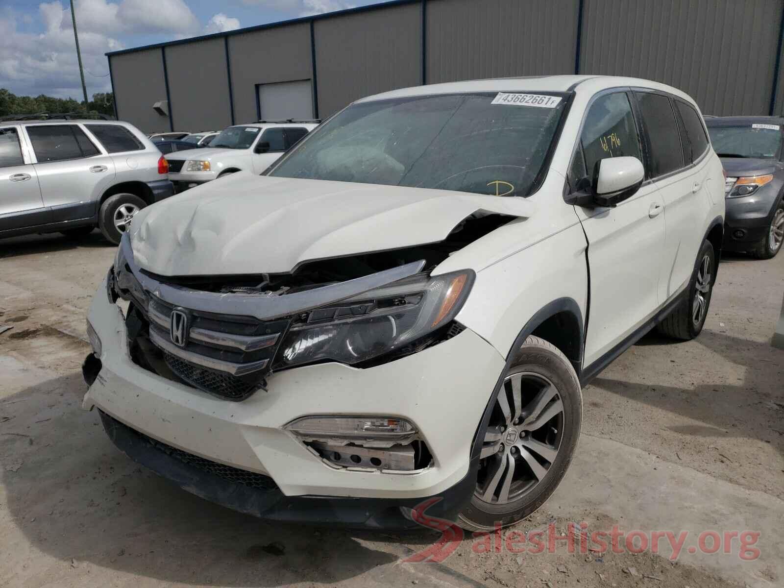 5FNYF5H57HB020290 2017 HONDA PILOT