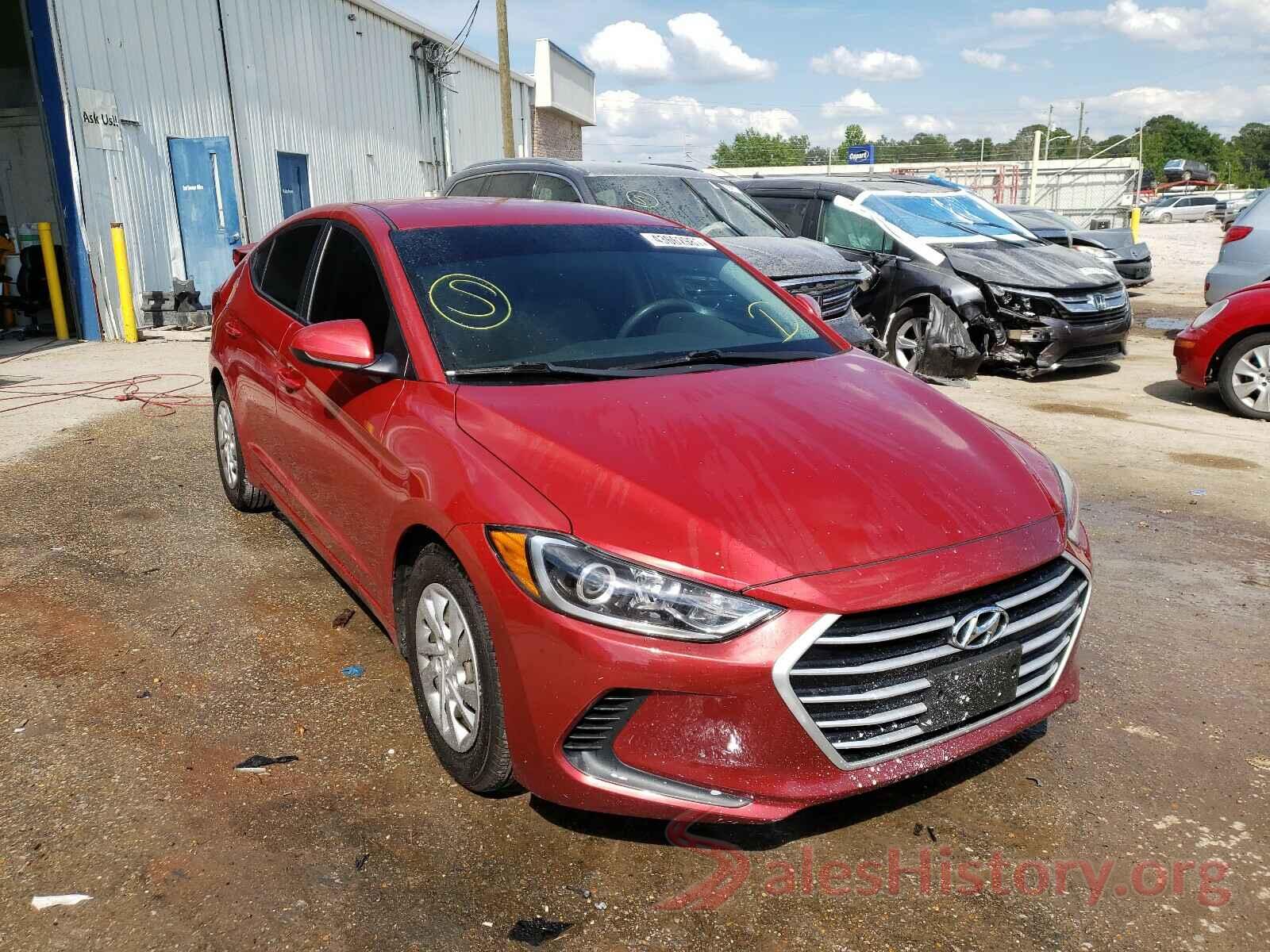 5NPD74LF8HH102925 2017 HYUNDAI ELANTRA