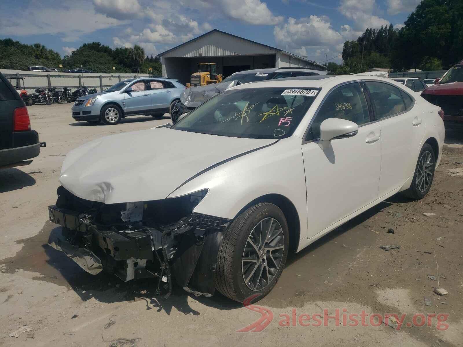 58ABK1GG6JU099756 2018 LEXUS ES350