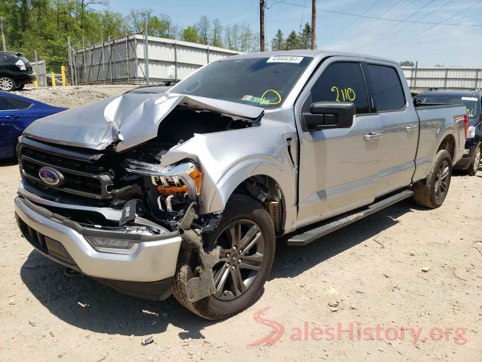 1FTFW1E82MFA47501 2021 FORD F150