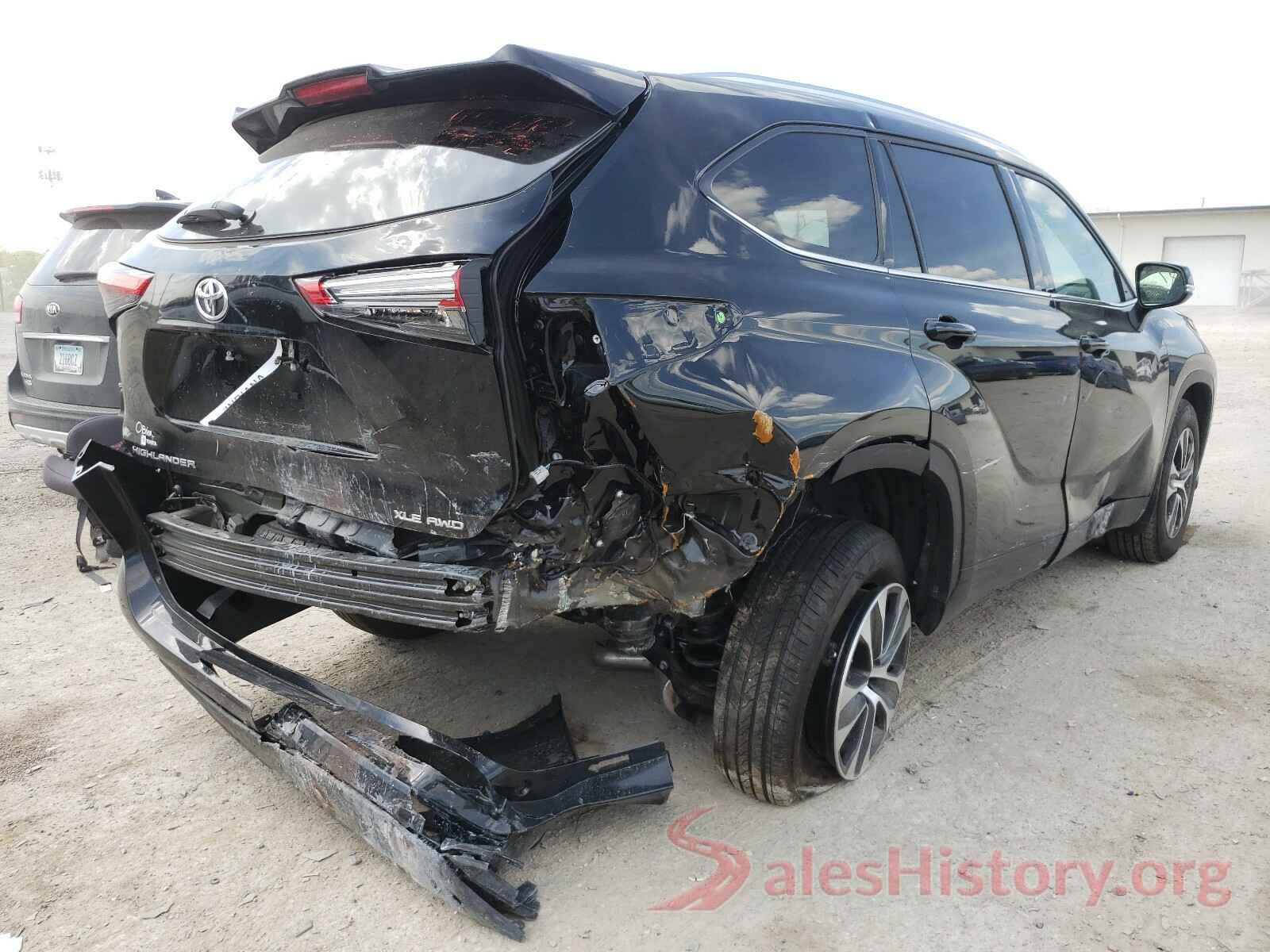 5TDGZRBH9MS535665 2021 TOYOTA HIGHLANDER