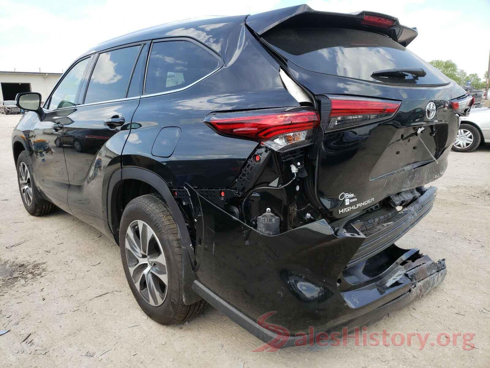 5TDGZRBH9MS535665 2021 TOYOTA HIGHLANDER