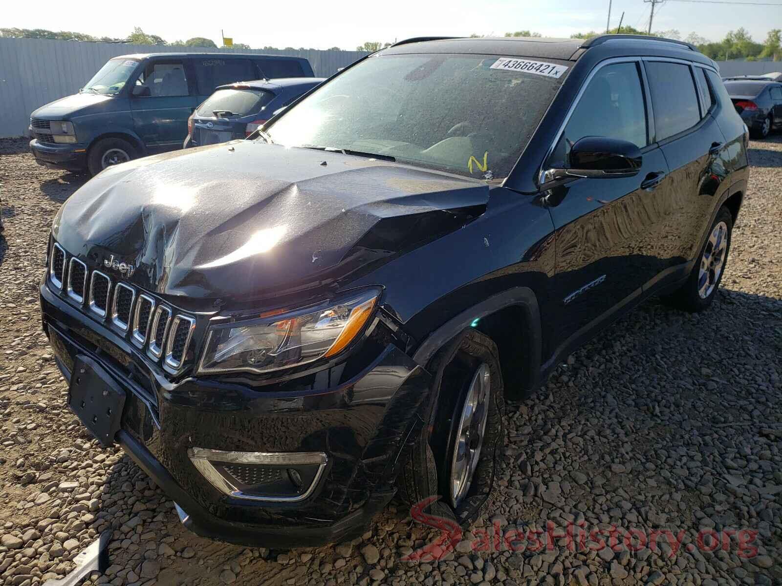 3C4NJDCB3LT196630 2020 JEEP COMPASS