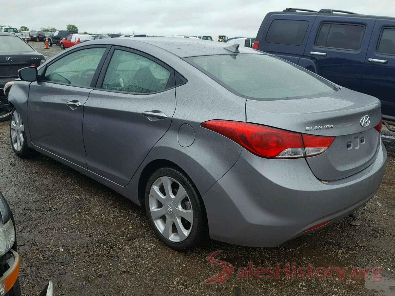 KMHDH4AE5CU438064 2012 HYUNDAI ELANTRA