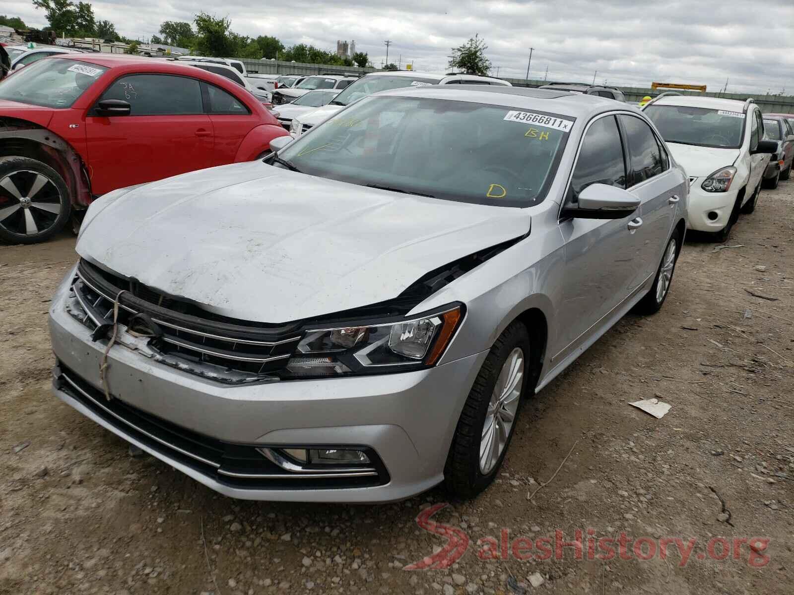 1VWBT7A37GC041880 2016 VOLKSWAGEN PASSAT