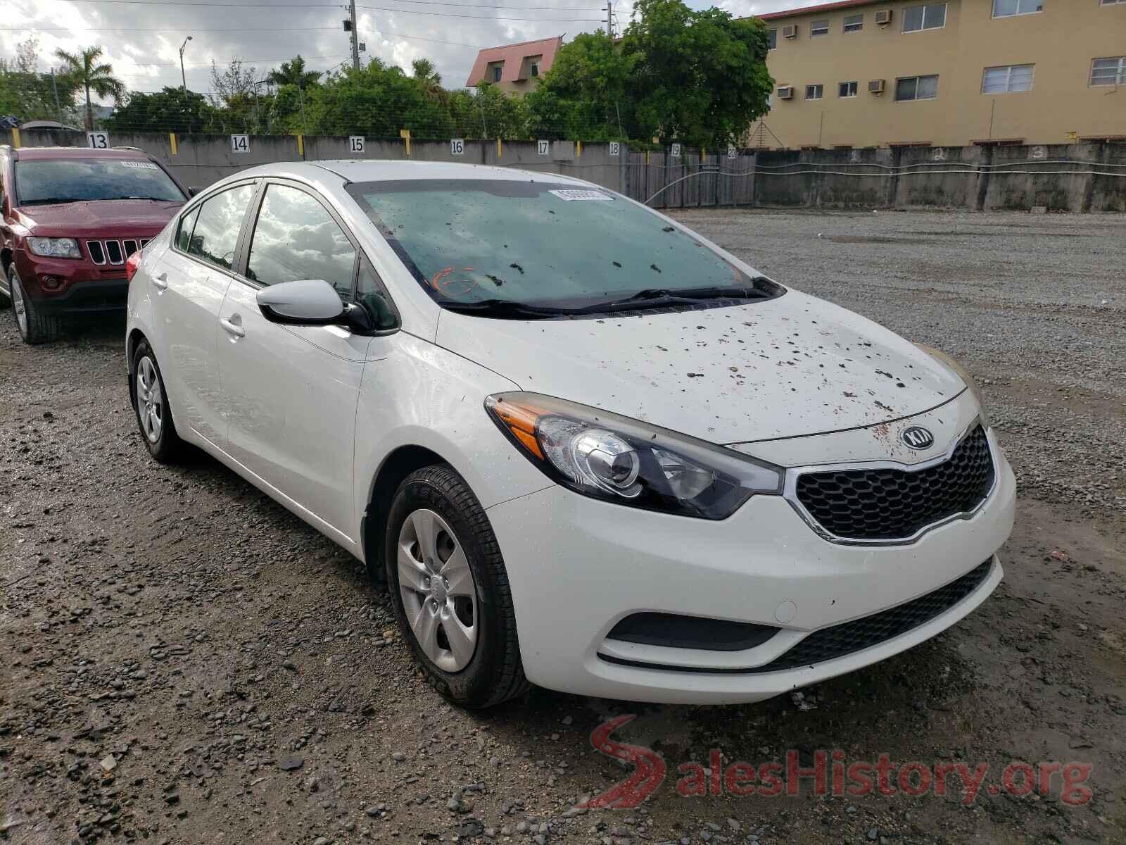 KNAFK4A6XG5550055 2016 KIA FORTE