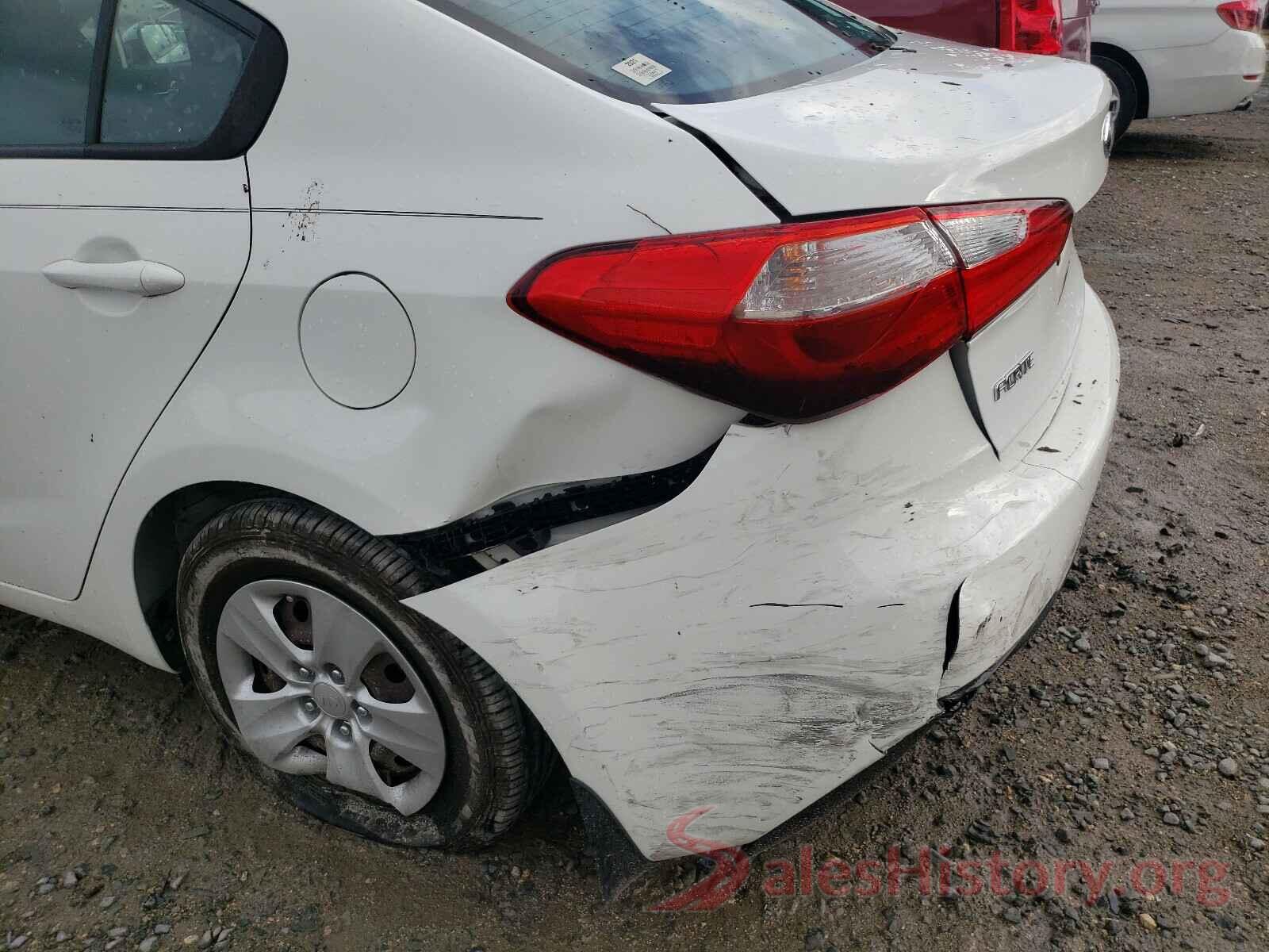 KNAFK4A6XG5550055 2016 KIA FORTE