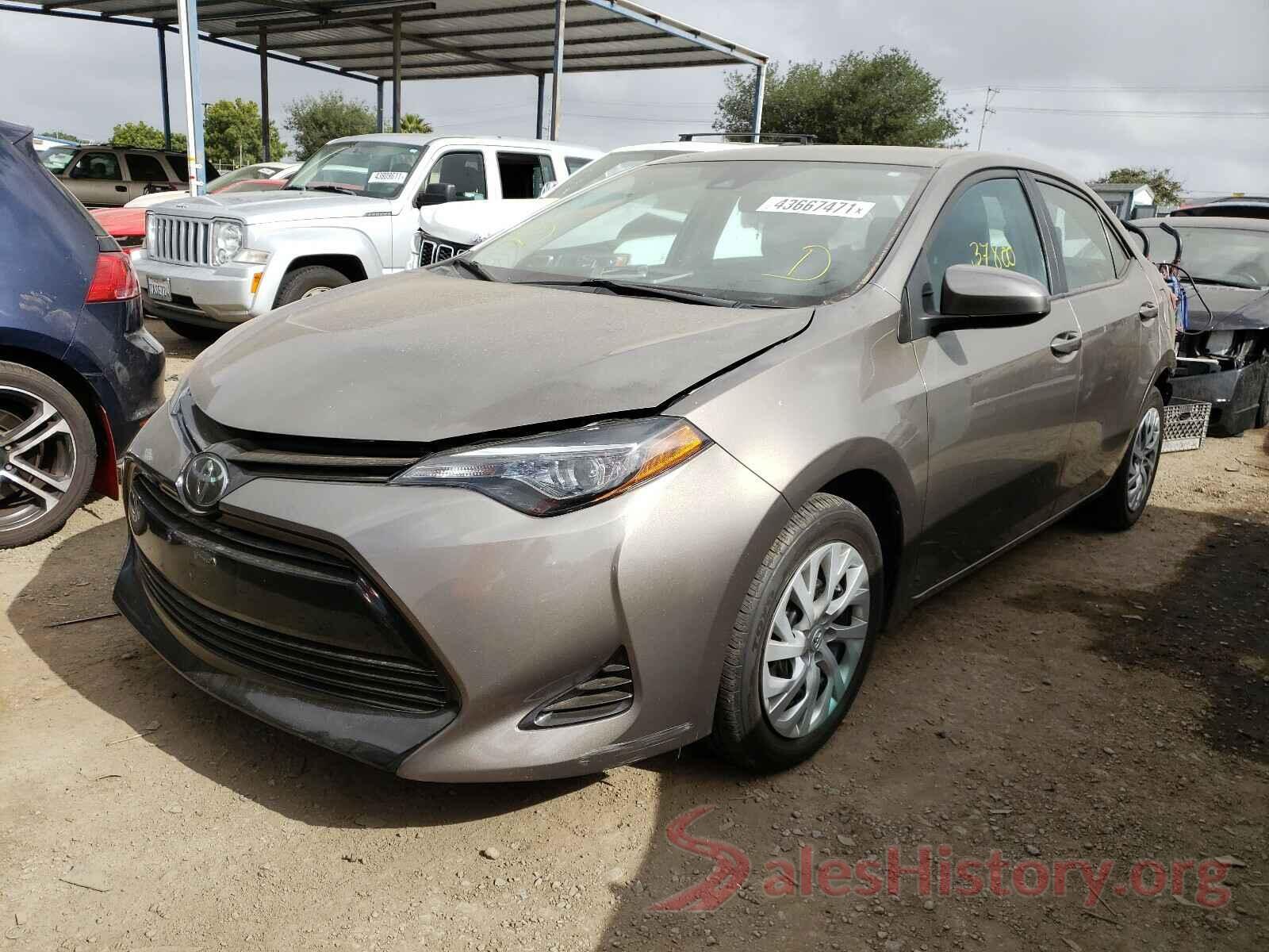 2T1BURHE7JC056784 2018 TOYOTA COROLLA