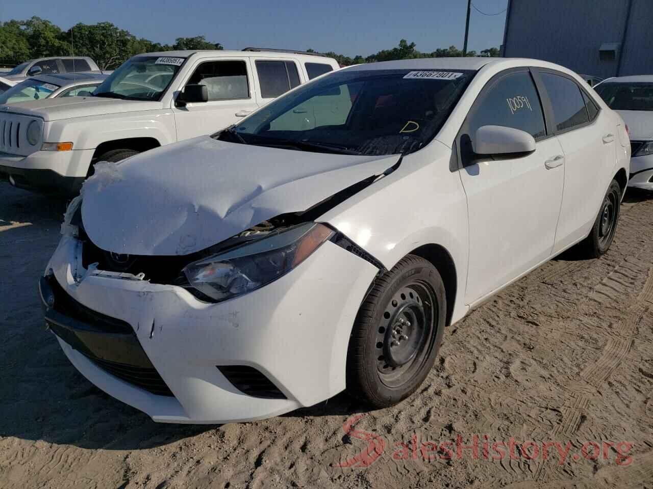 5YFBURHE1GP405141 2016 TOYOTA COROLLA