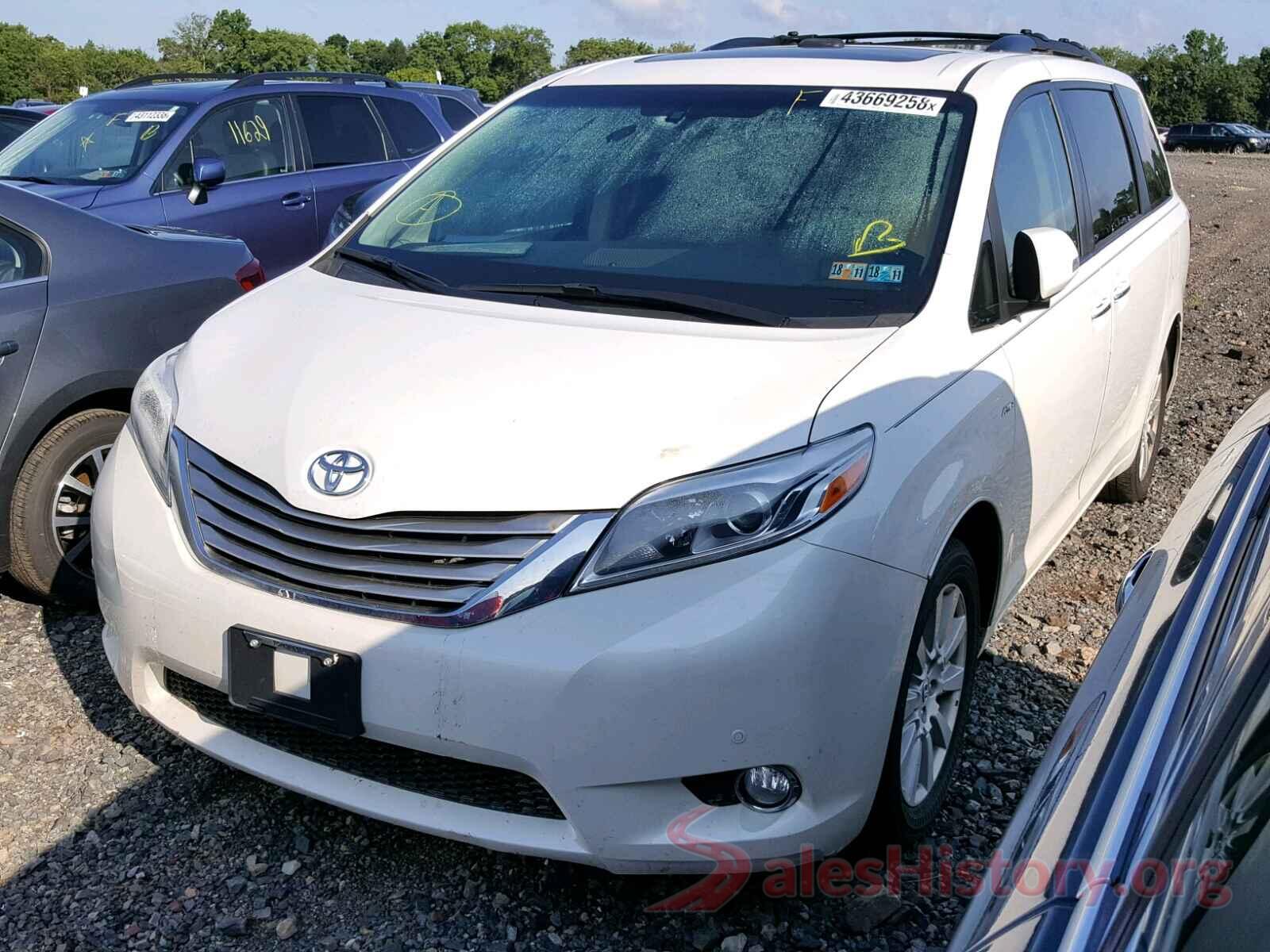 5TDDZ3DC9HS170329 2017 TOYOTA SIENNA XLE