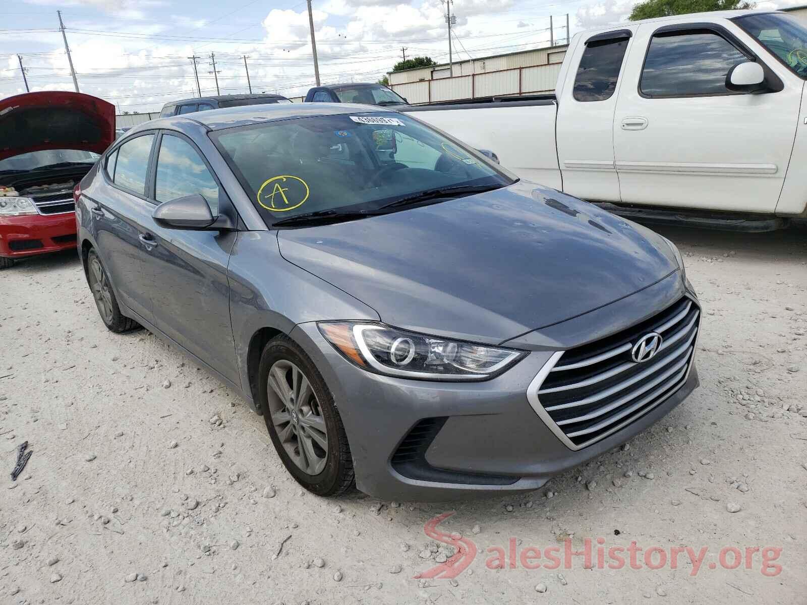 5NPD84LF2JH319809 2018 HYUNDAI ELANTRA