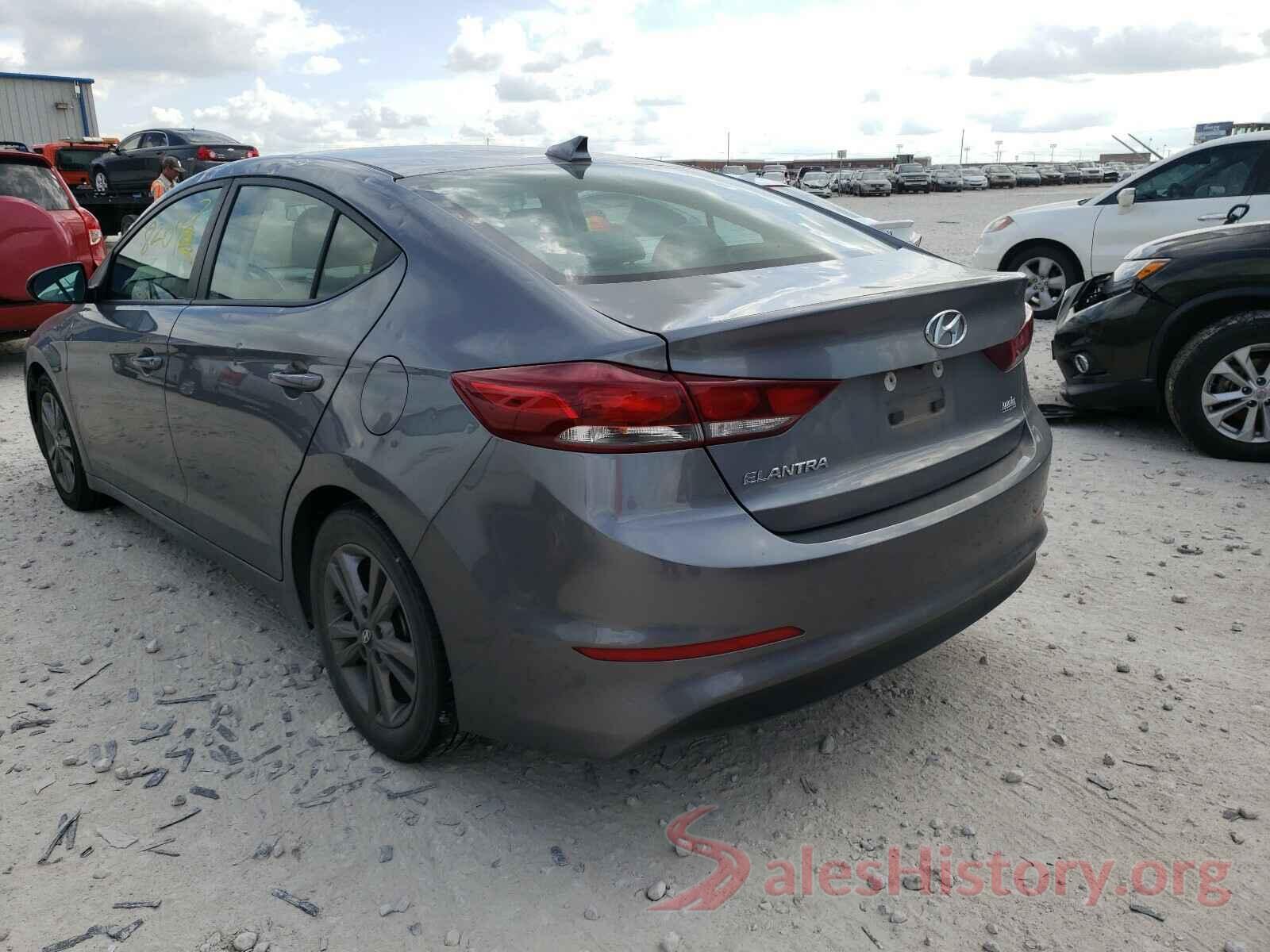 5NPD84LF2JH319809 2018 HYUNDAI ELANTRA