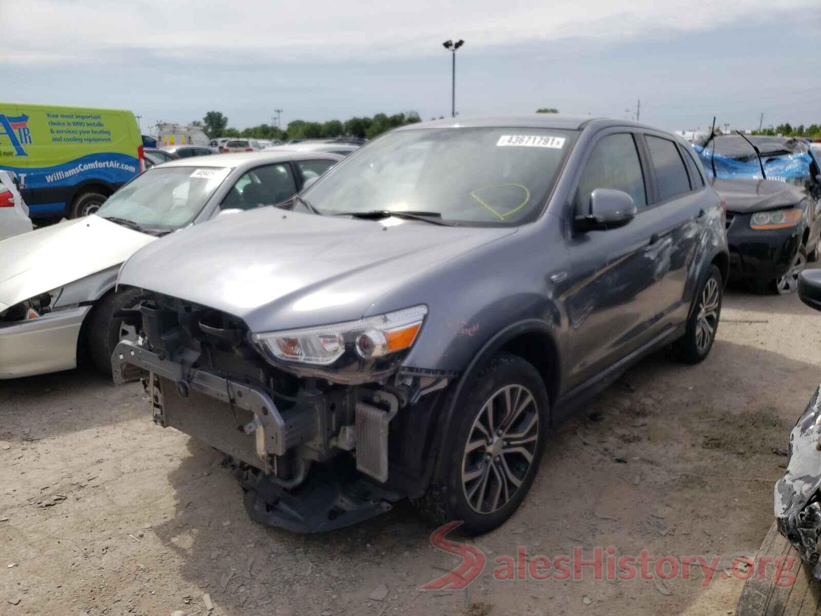 JA4AR3AW0JZ034848 2018 MITSUBISHI OUTLANDER