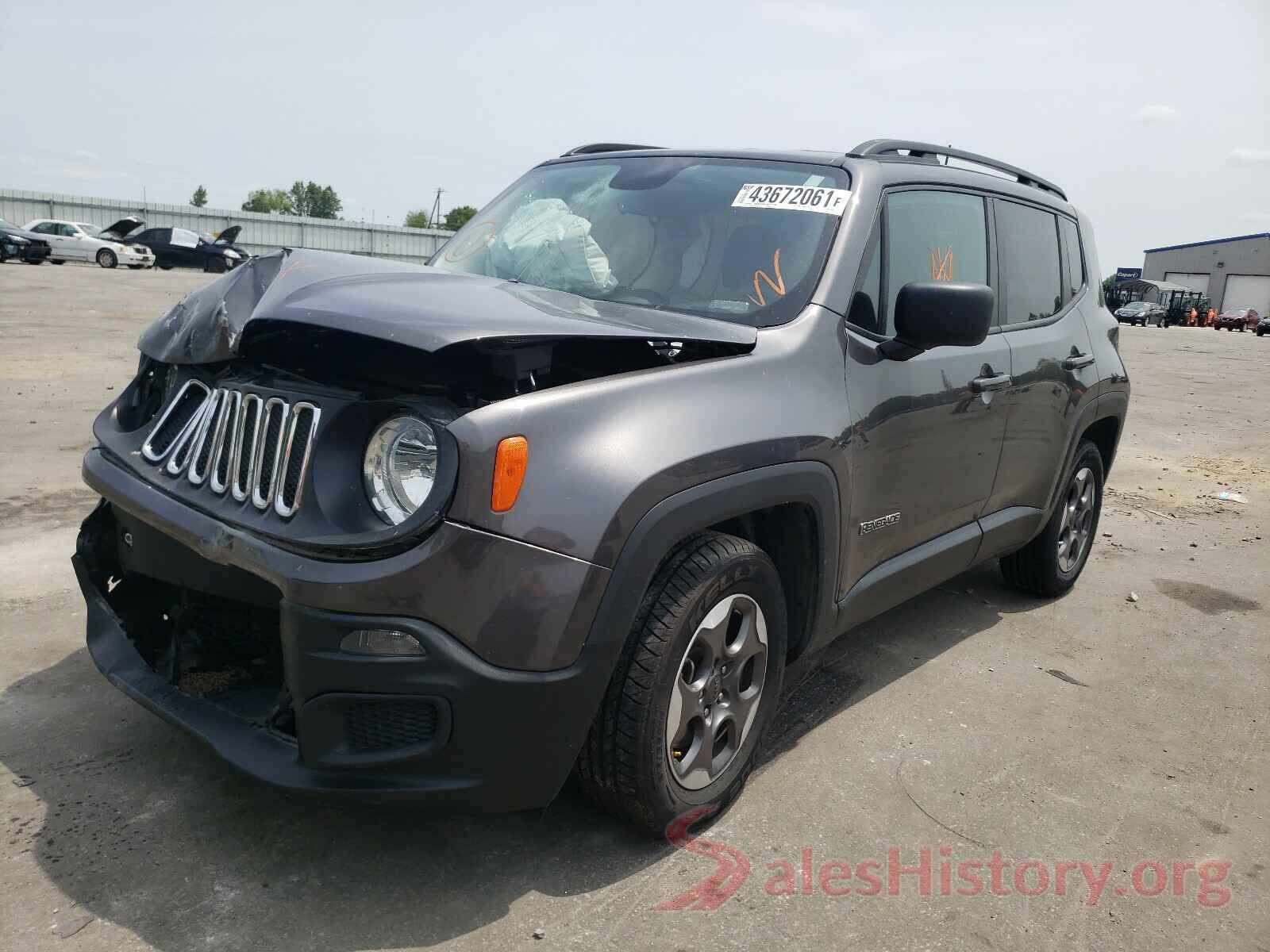 ZACCJAAB0HPE48499 2017 JEEP RENEGADE