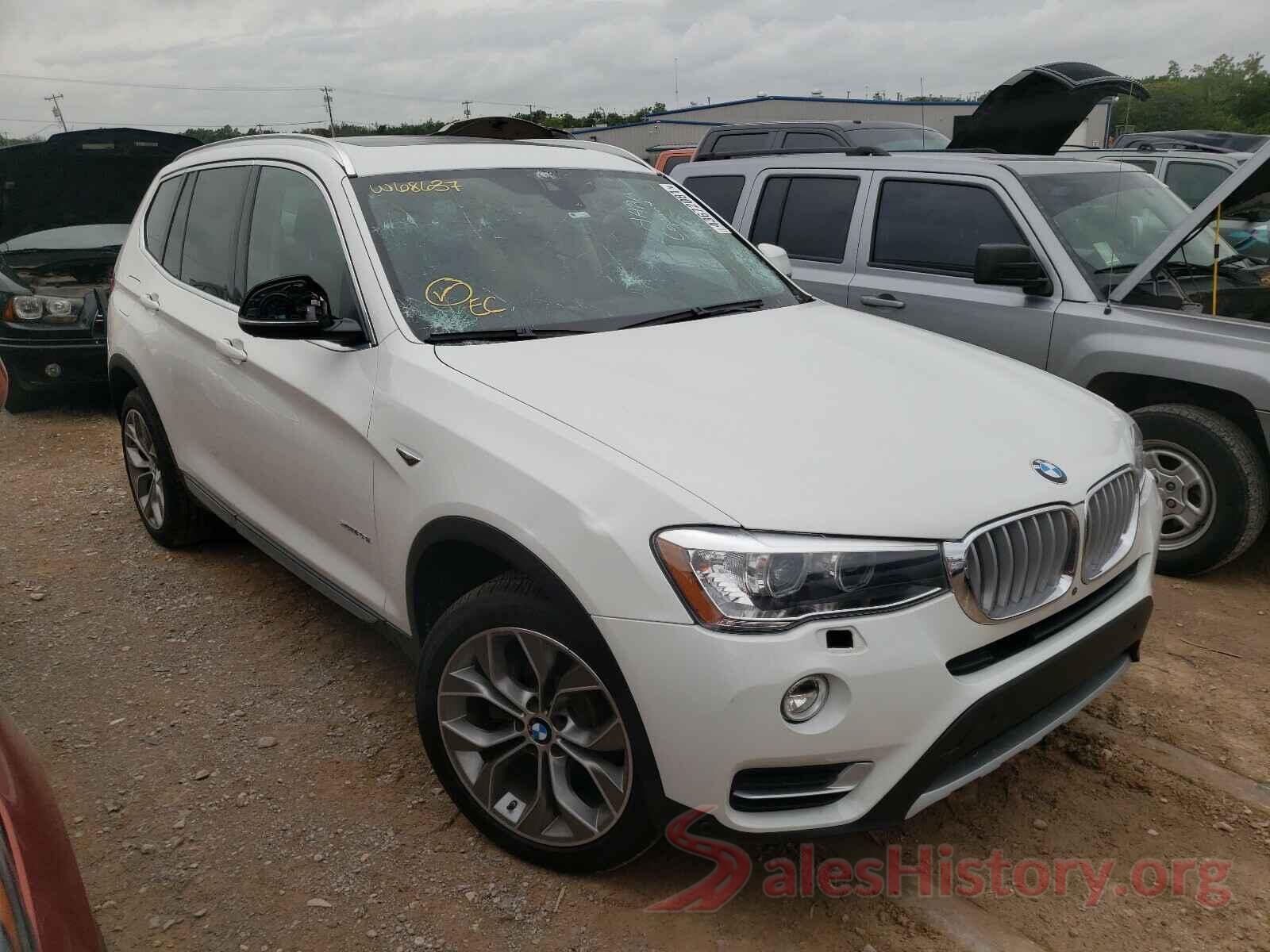 5UXWX9C36H0W68637 2017 BMW X3