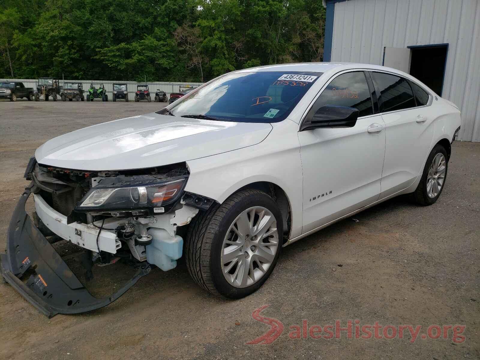 2G11X5SA2G9185308 2016 CHEVROLET IMPALA