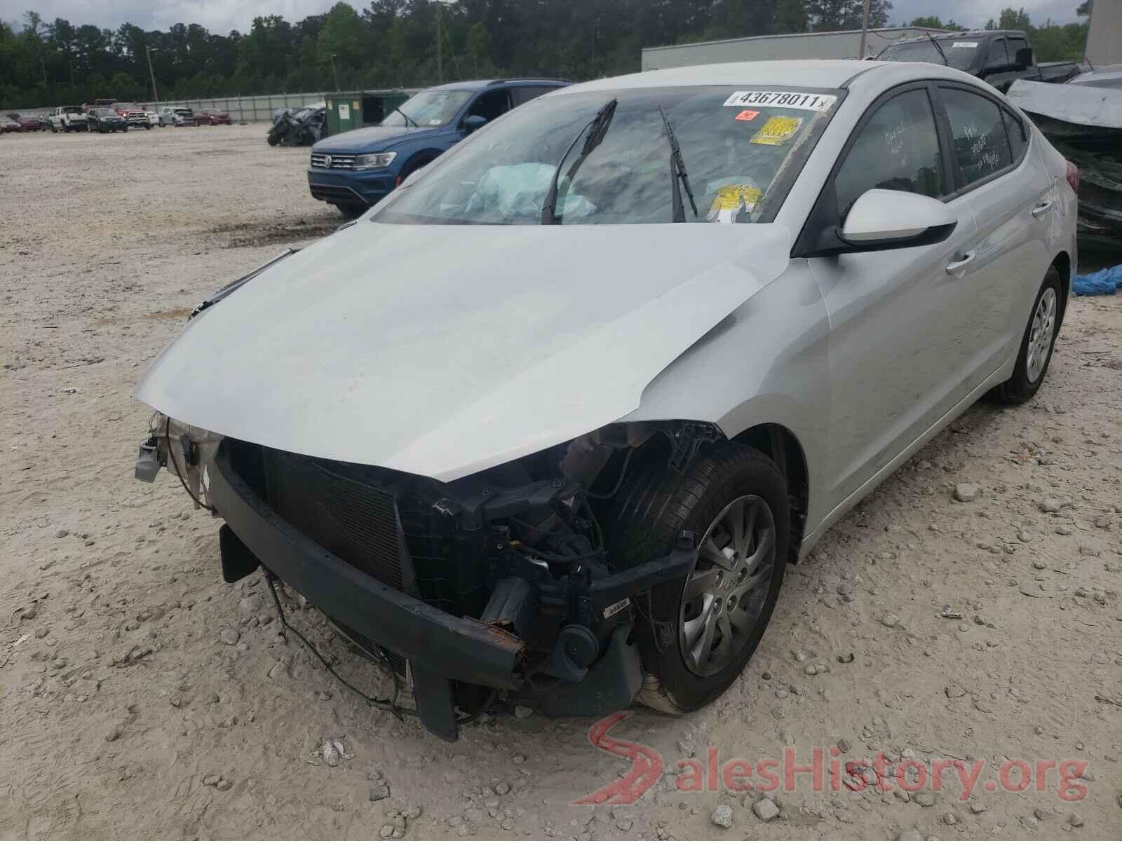 5NPD74LF5HH194821 2017 HYUNDAI ELANTRA