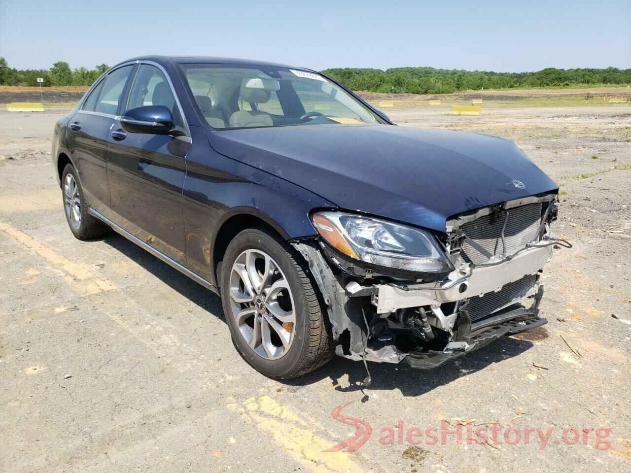 WDDWF4KB7JR335466 2018 MERCEDES-BENZ C CLASS