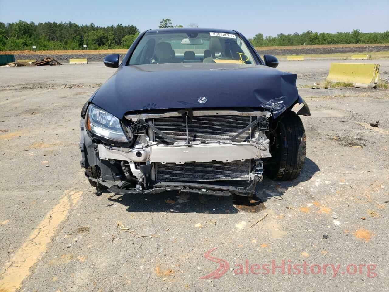 WDDWF4KB7JR335466 2018 MERCEDES-BENZ C CLASS