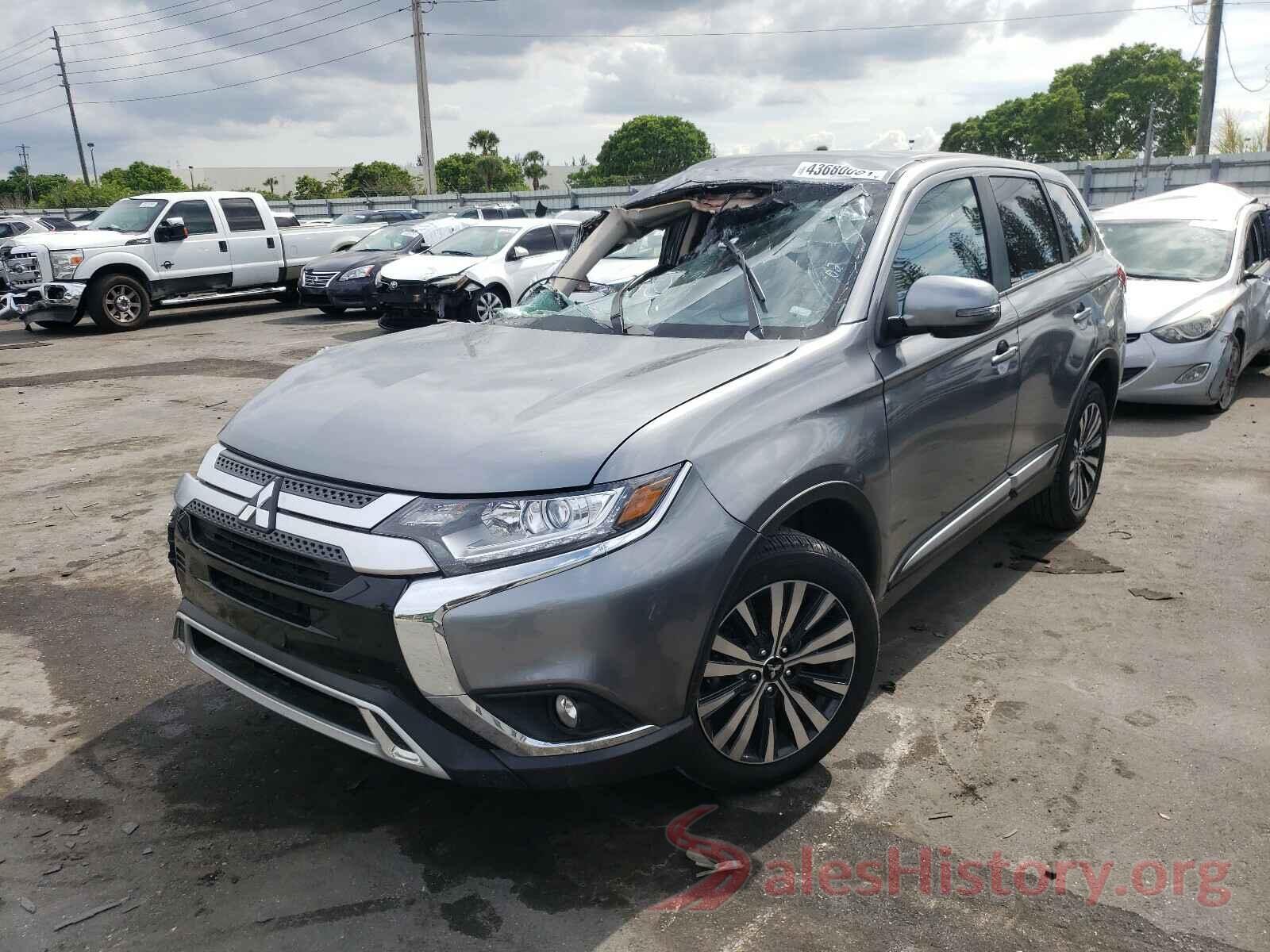 JA4AZ3A38LZ044407 2020 MITSUBISHI OUTLANDER