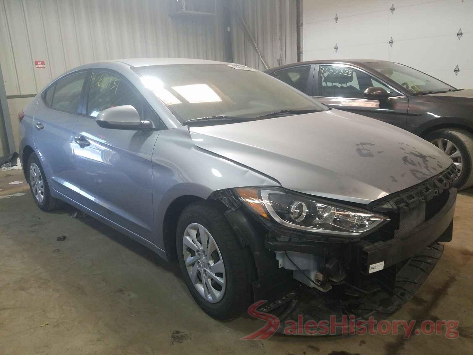 5NPD74LF2HH200610 2017 HYUNDAI ELANTRA