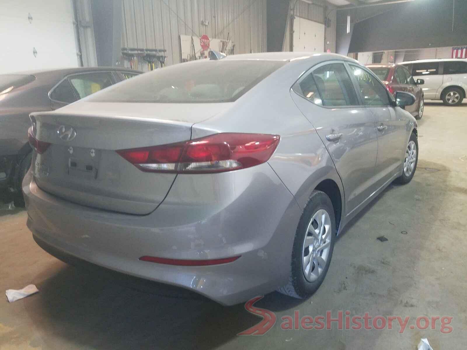 5NPD74LF2HH200610 2017 HYUNDAI ELANTRA