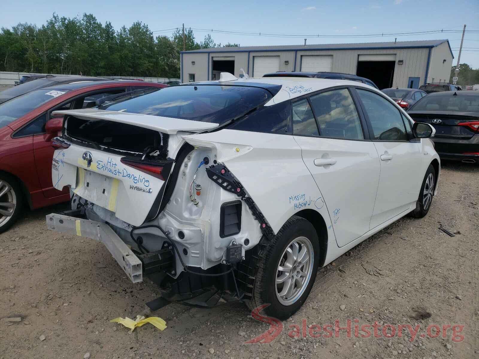 JTDL9MFU5M3026604 2021 TOYOTA PRIUS