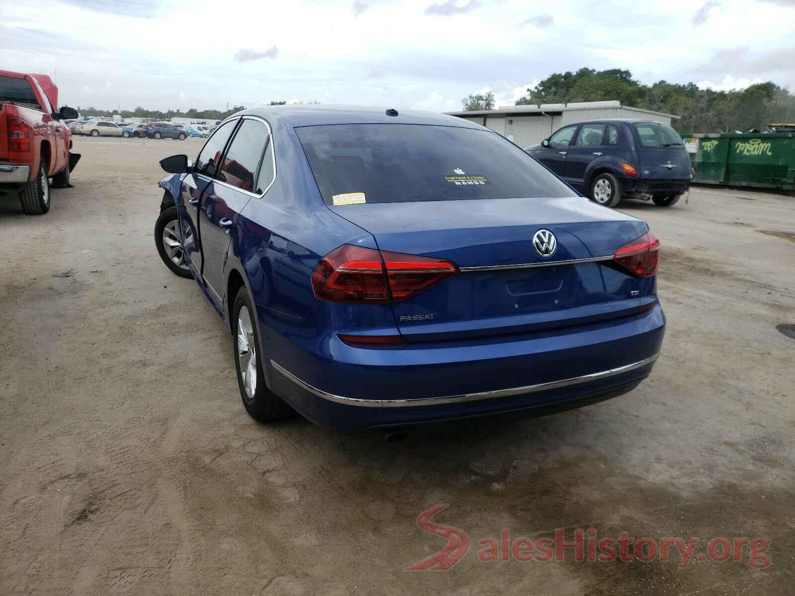 1VWAT7A39HC001443 2017 VOLKSWAGEN PASSAT