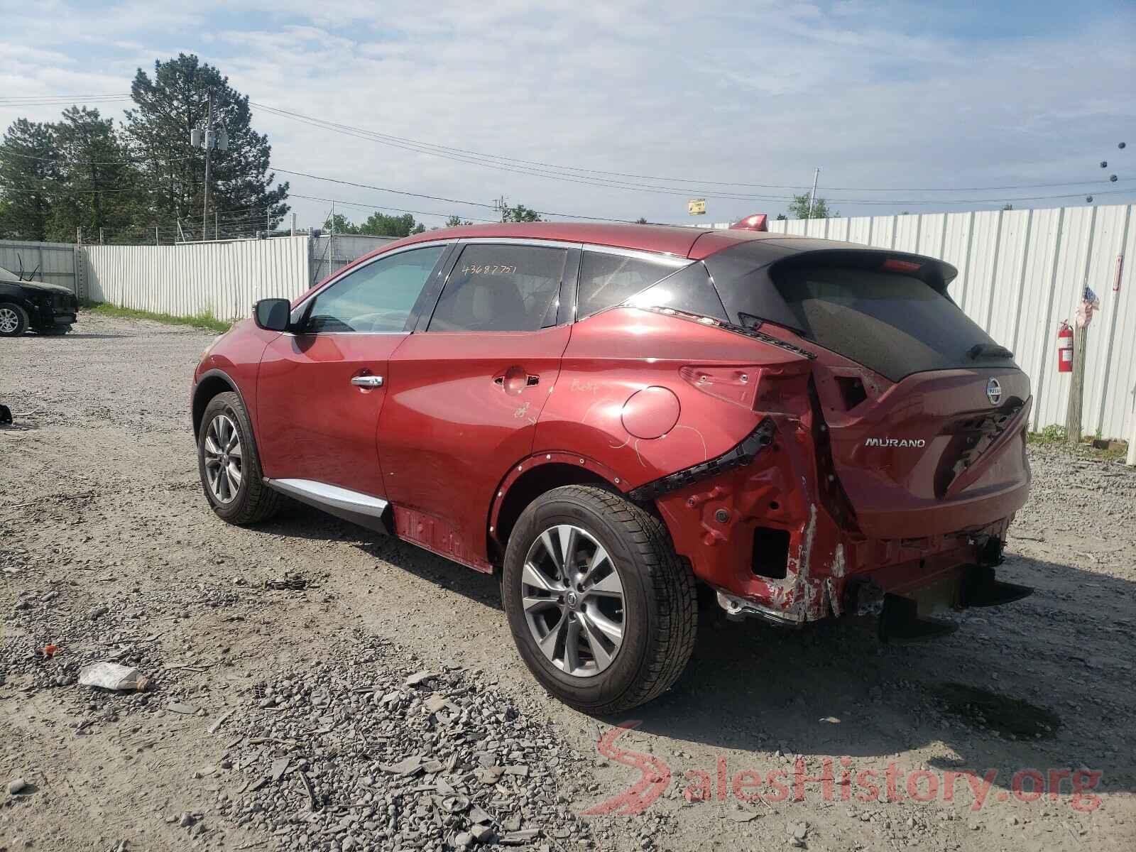 5N1AZ2MH7GN155546 2016 NISSAN MURANO