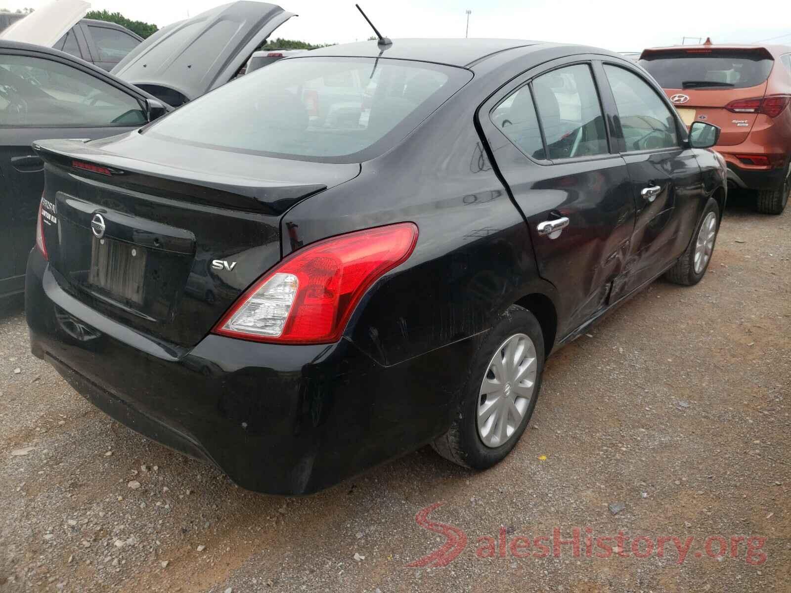 3N1CN7APXHL813673 2017 NISSAN VERSA