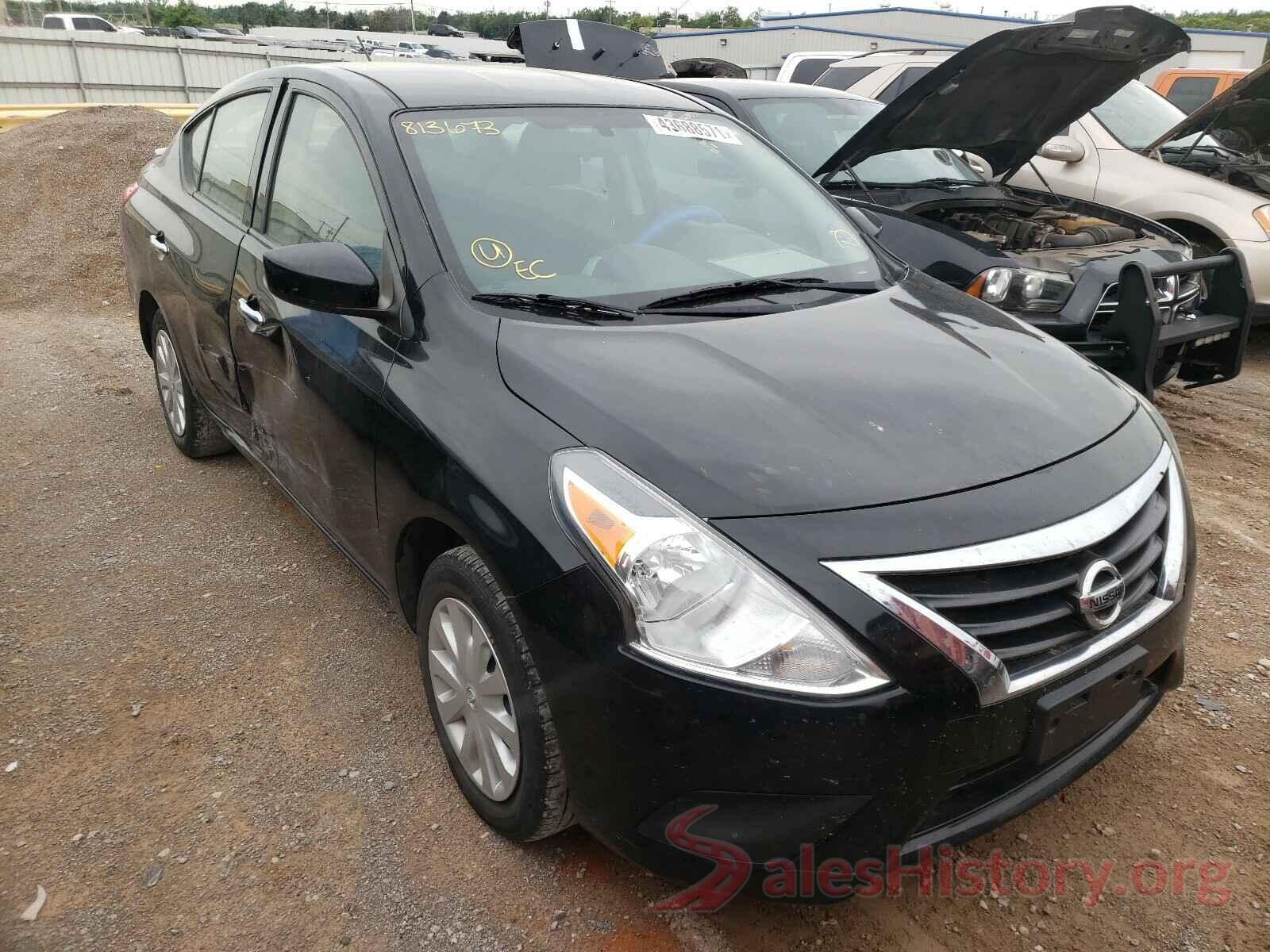 3N1CN7APXHL813673 2017 NISSAN VERSA