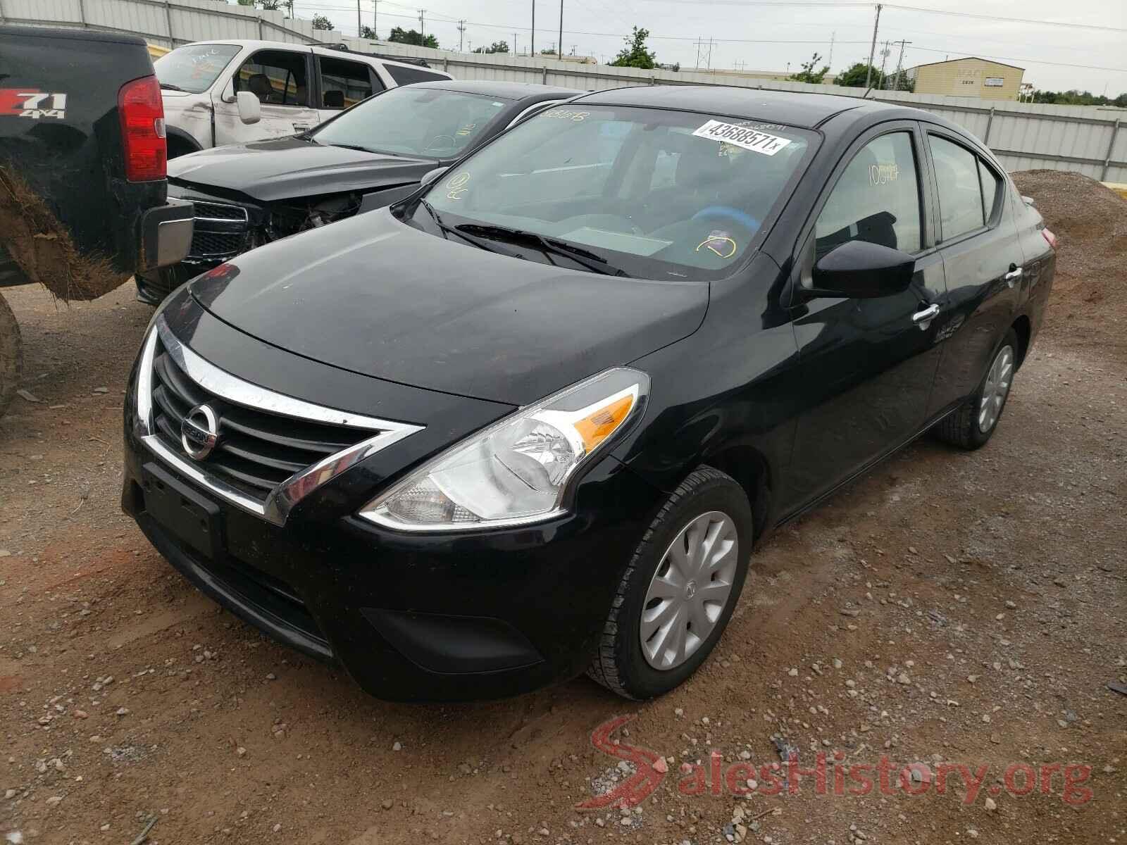 3N1CN7APXHL813673 2017 NISSAN VERSA