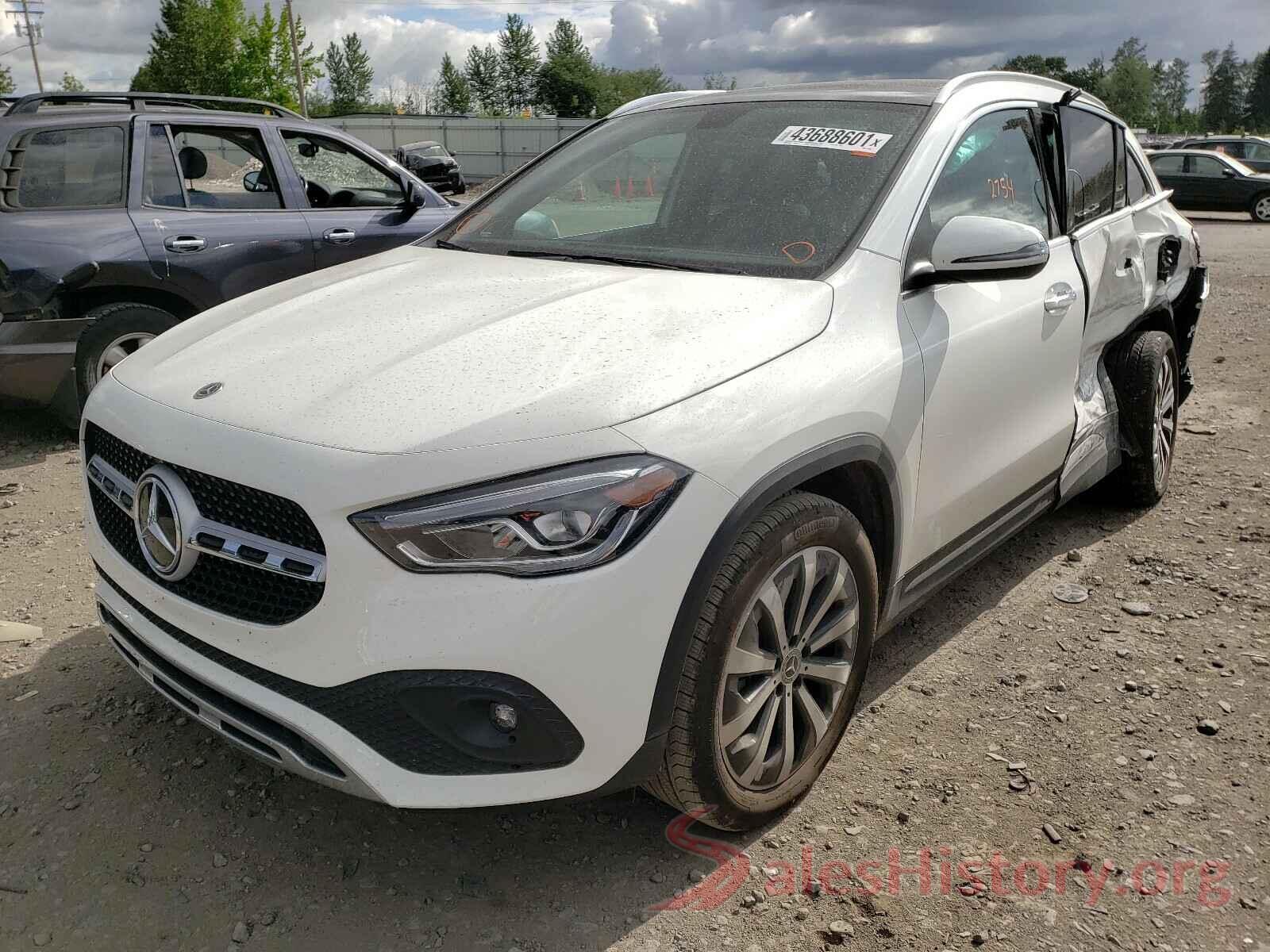 W1N4N4HBXMJ252590 2021 MERCEDES-BENZ GLA-CLASS