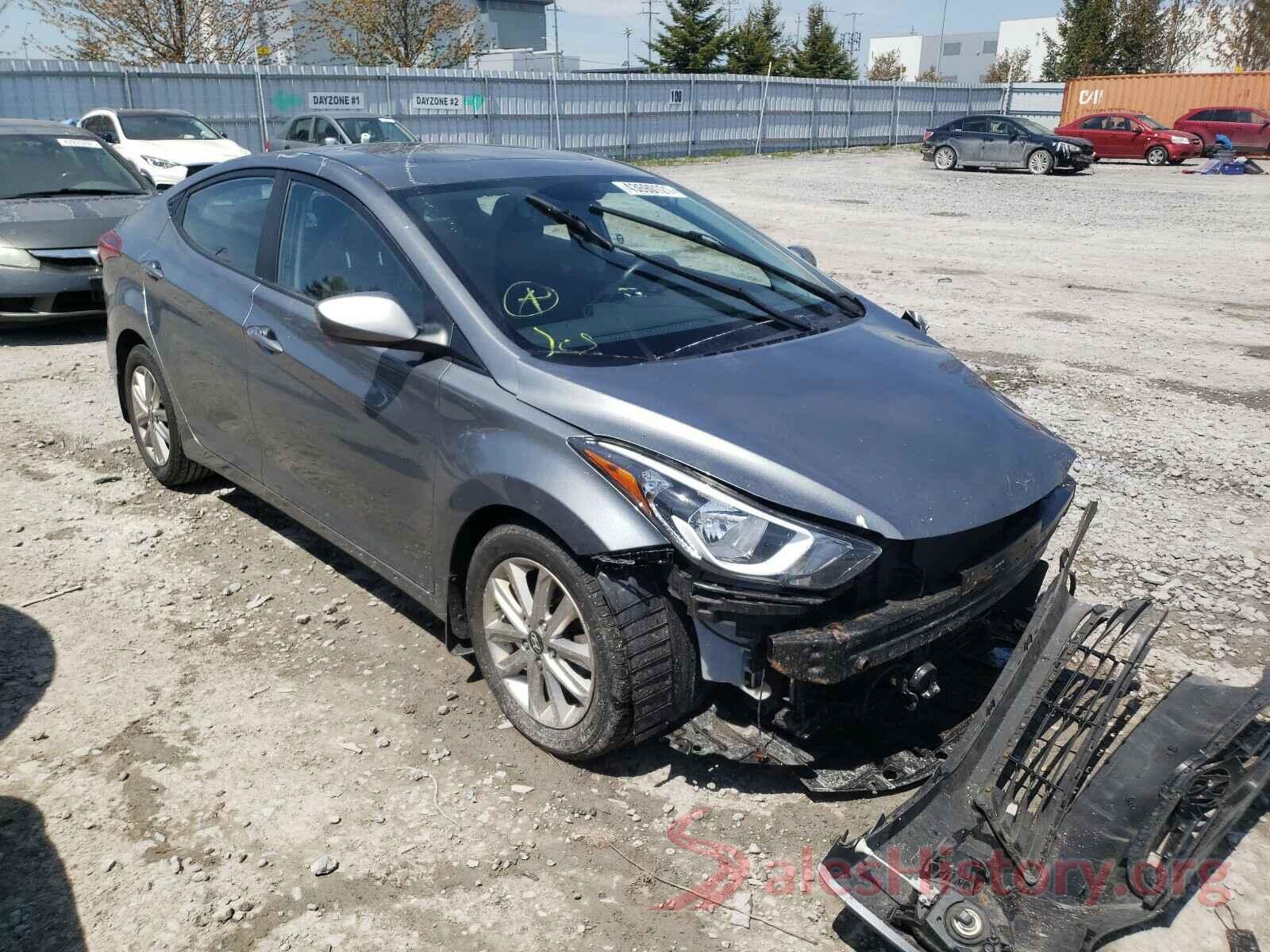 KMHDH4AE1GU629258 2016 HYUNDAI ELANTRA