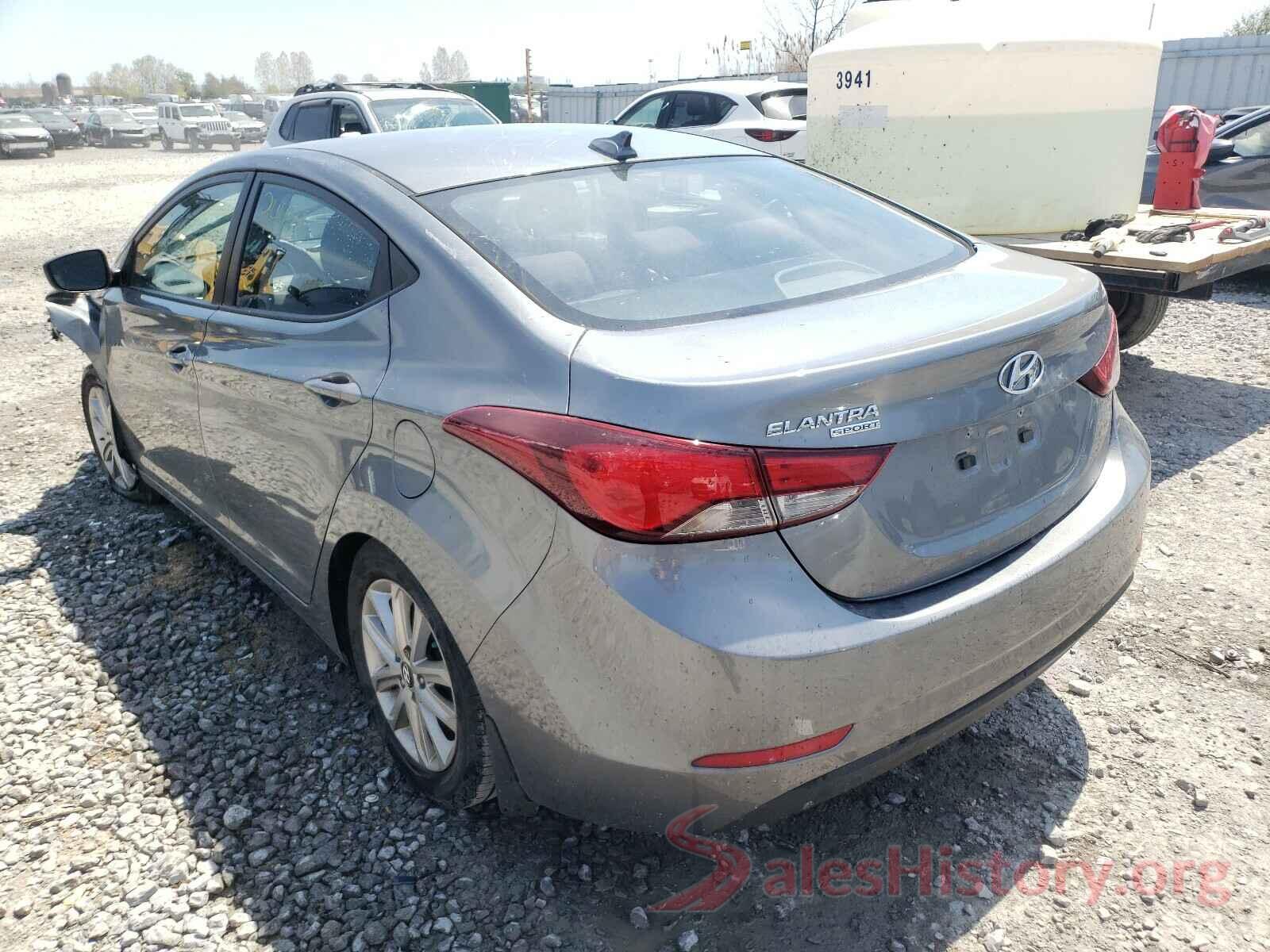 KMHDH4AE1GU629258 2016 HYUNDAI ELANTRA