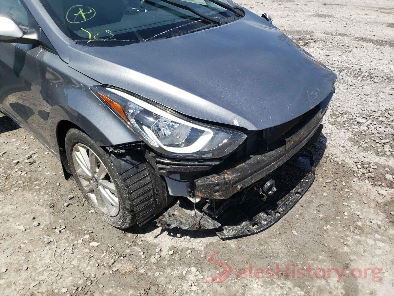 KMHDH4AE1GU629258 2016 HYUNDAI ELANTRA