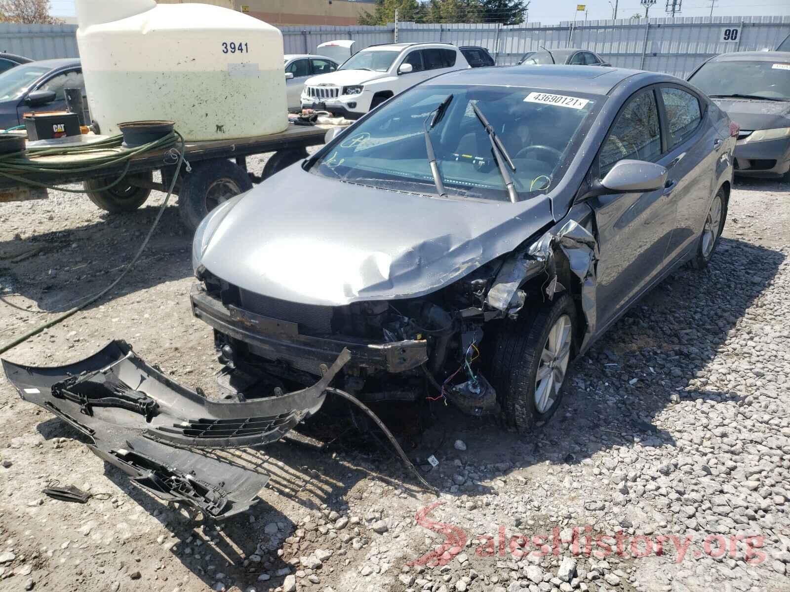 KMHDH4AE1GU629258 2016 HYUNDAI ELANTRA