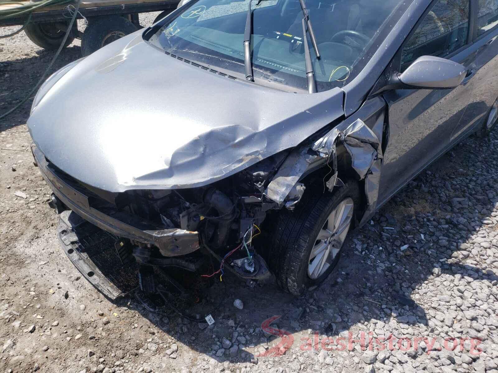 KMHDH4AE1GU629258 2016 HYUNDAI ELANTRA