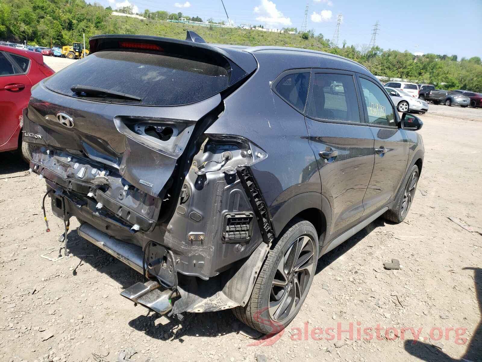 KM8J3CAL3KU851836 2019 HYUNDAI TUCSON