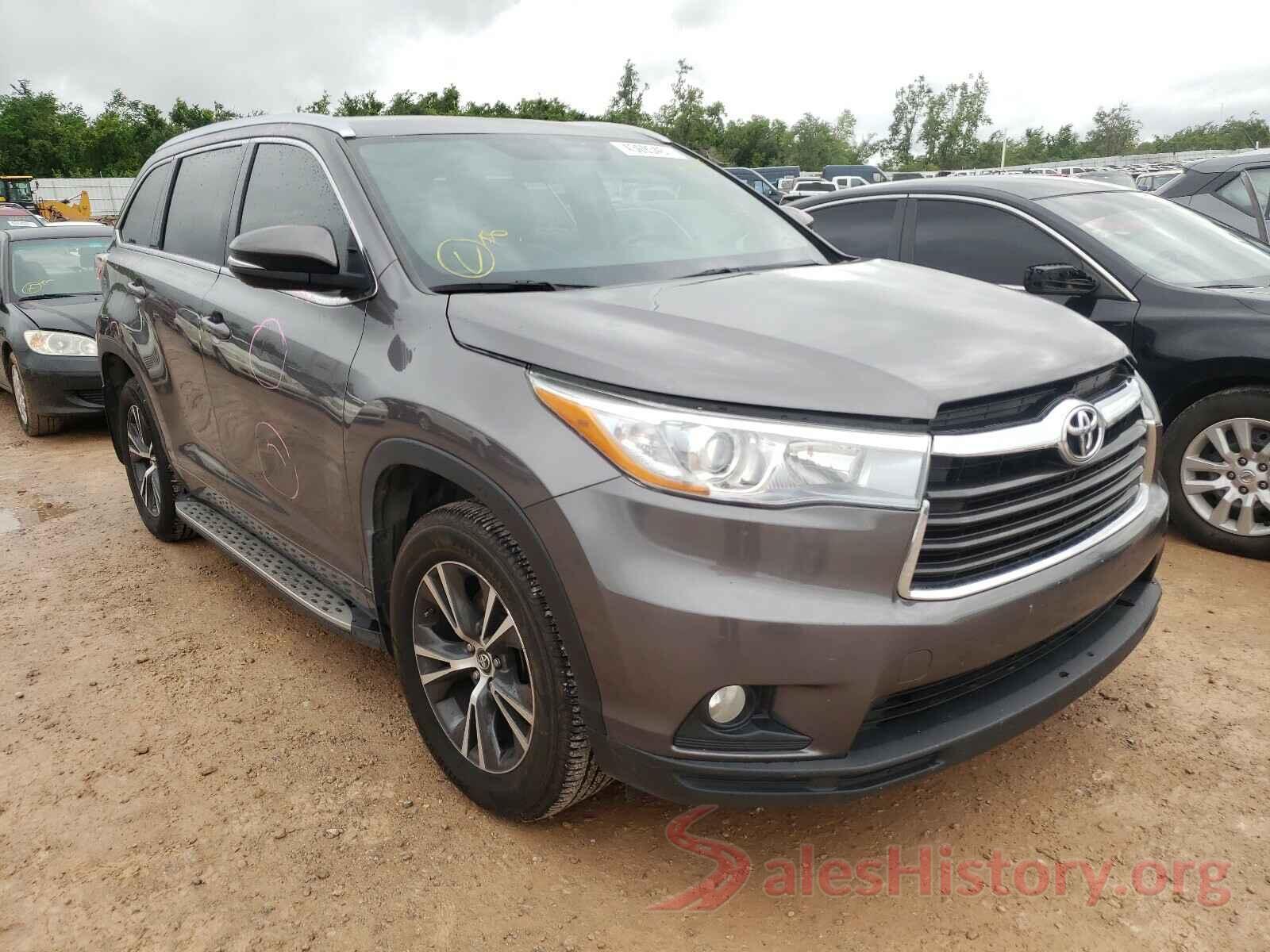 5TDKKRFH1GS178527 2016 TOYOTA HIGHLANDER