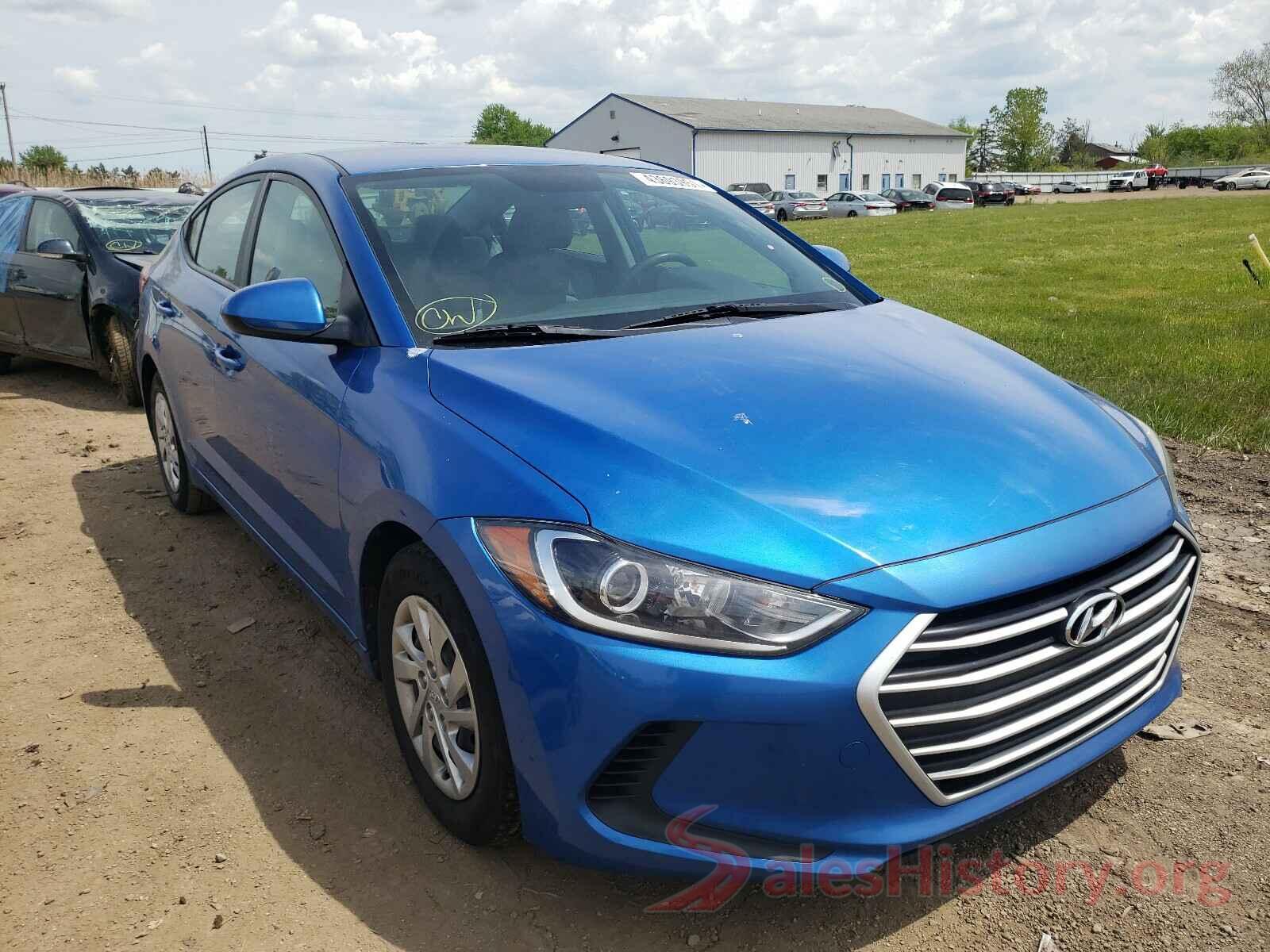 KMHD74LF9HU097106 2017 HYUNDAI ELANTRA