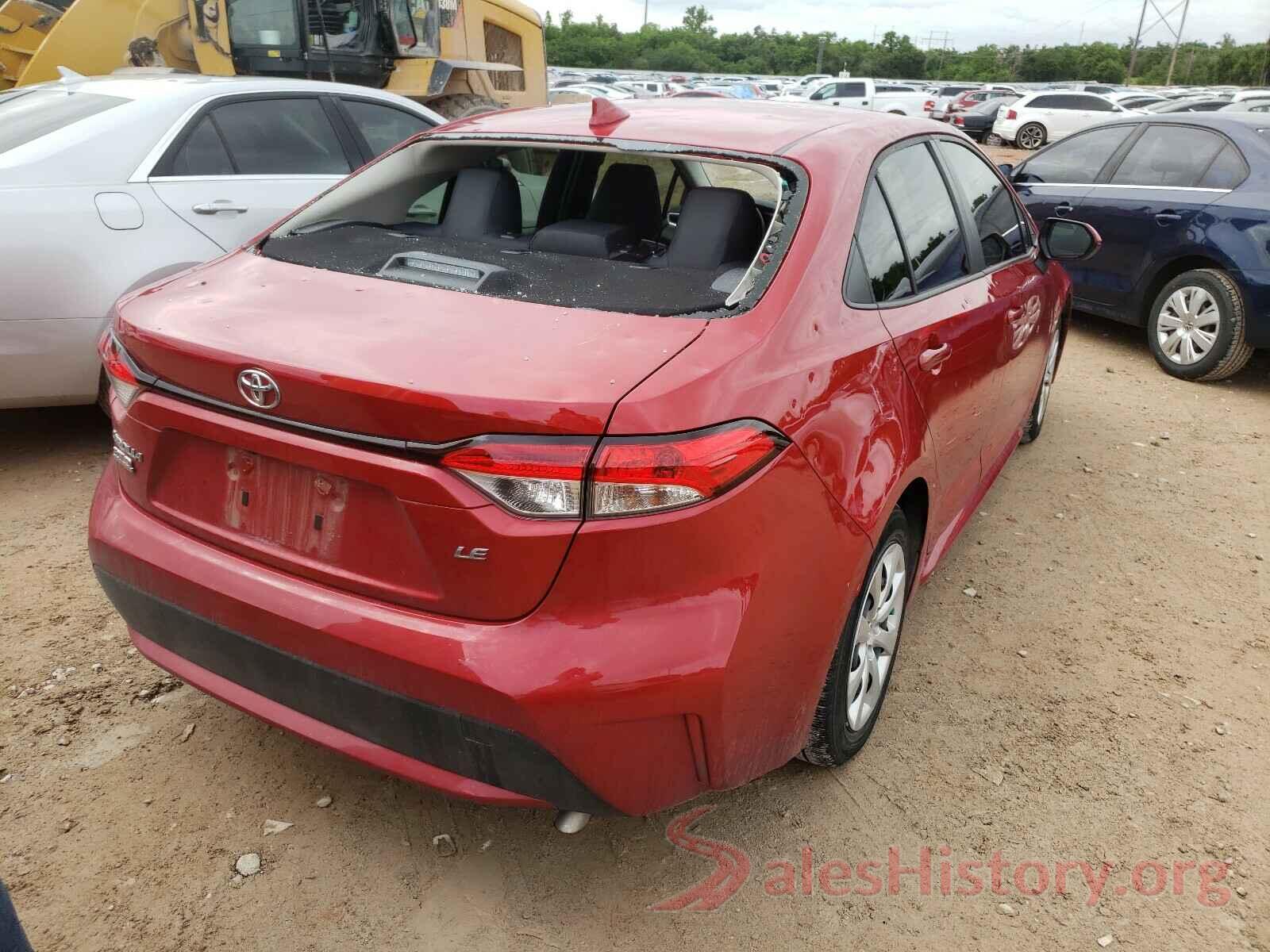 JTDEPRAE5LJ106751 2020 TOYOTA COROLLA