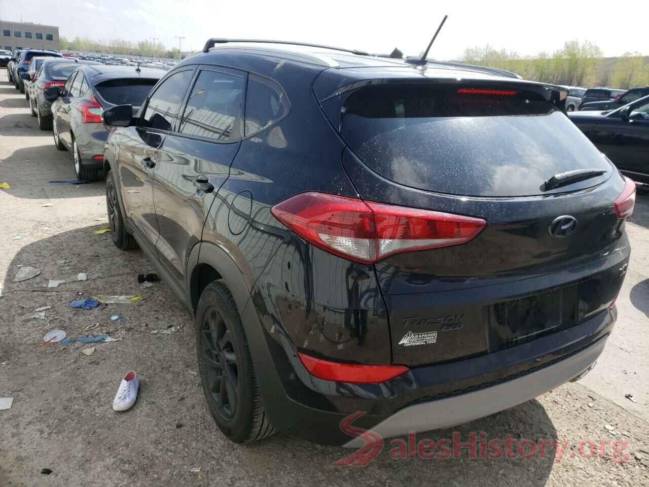 KM8J3CA28HU369282 2017 HYUNDAI TUCSON