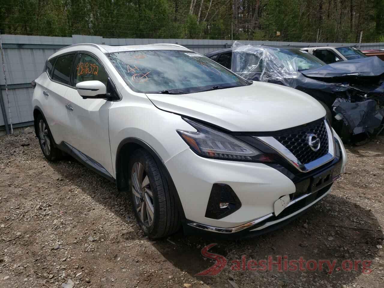 5N1AZ2MS7KN110613 2019 NISSAN MURANO