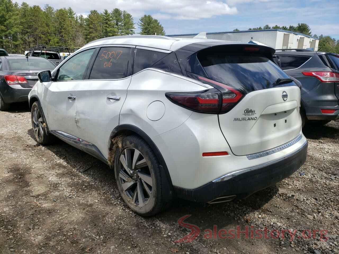 5N1AZ2MS7KN110613 2019 NISSAN MURANO