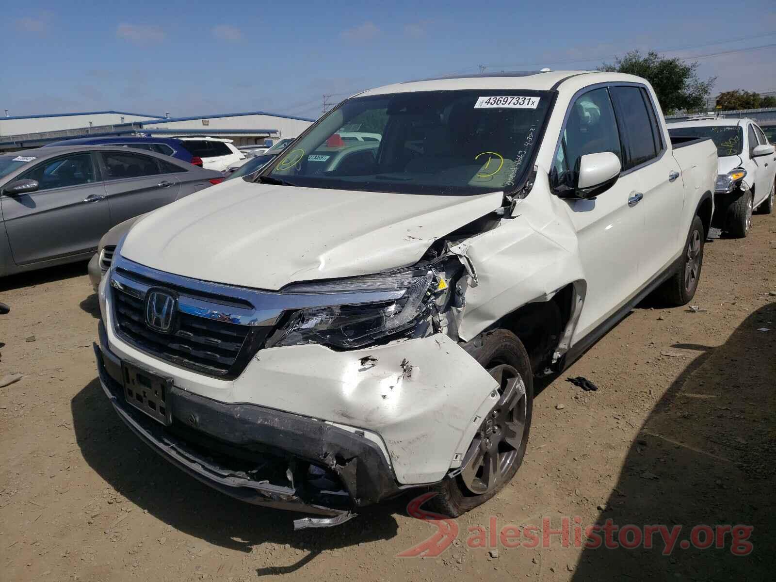 5FPYK3F77KB014895 2019 HONDA RIDGELINE