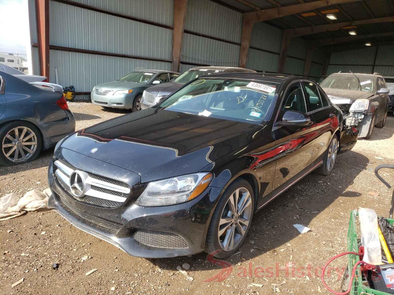 55SWF4JB9HU223522 2017 MERCEDES-BENZ C CLASS