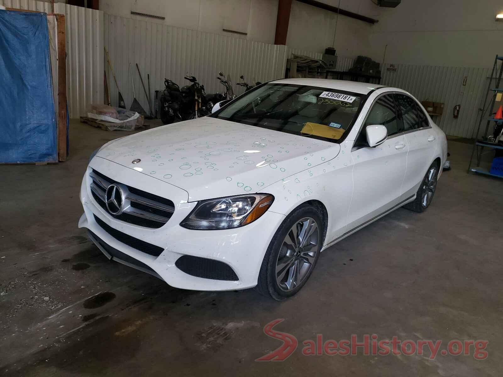 55SWF4JB3HU230062 2017 MERCEDES-BENZ C-CLASS