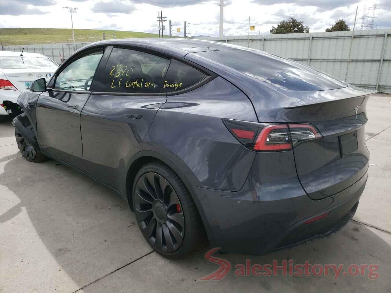 5YJYGDEF7LF053562 2020 TESLA MODEL Y