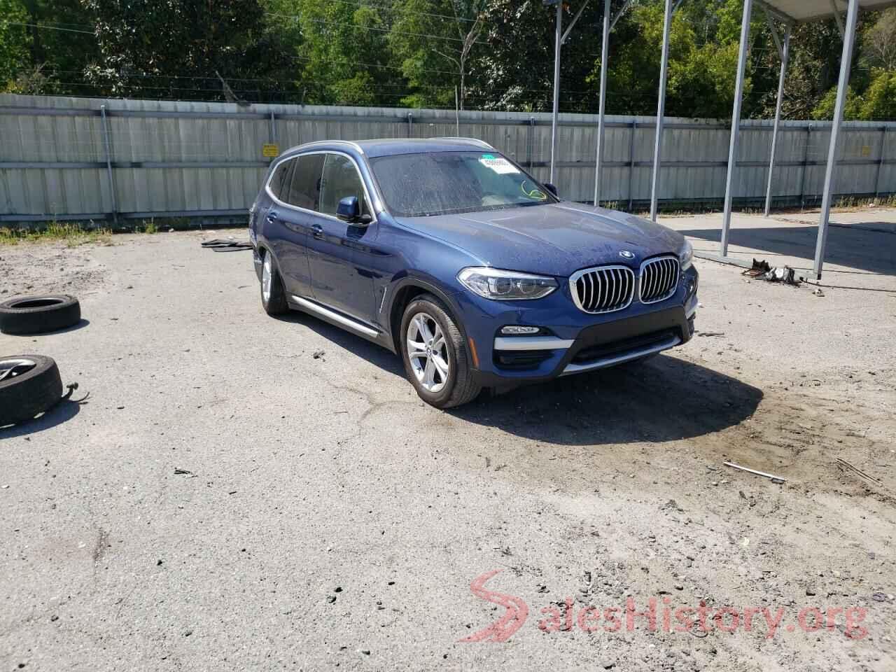 5UXTR7C56KLF33668 2019 BMW X3